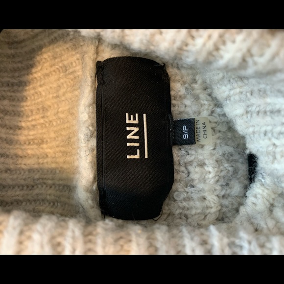 LINE Grey Turtleneck Sweater - Picture 2 of 2